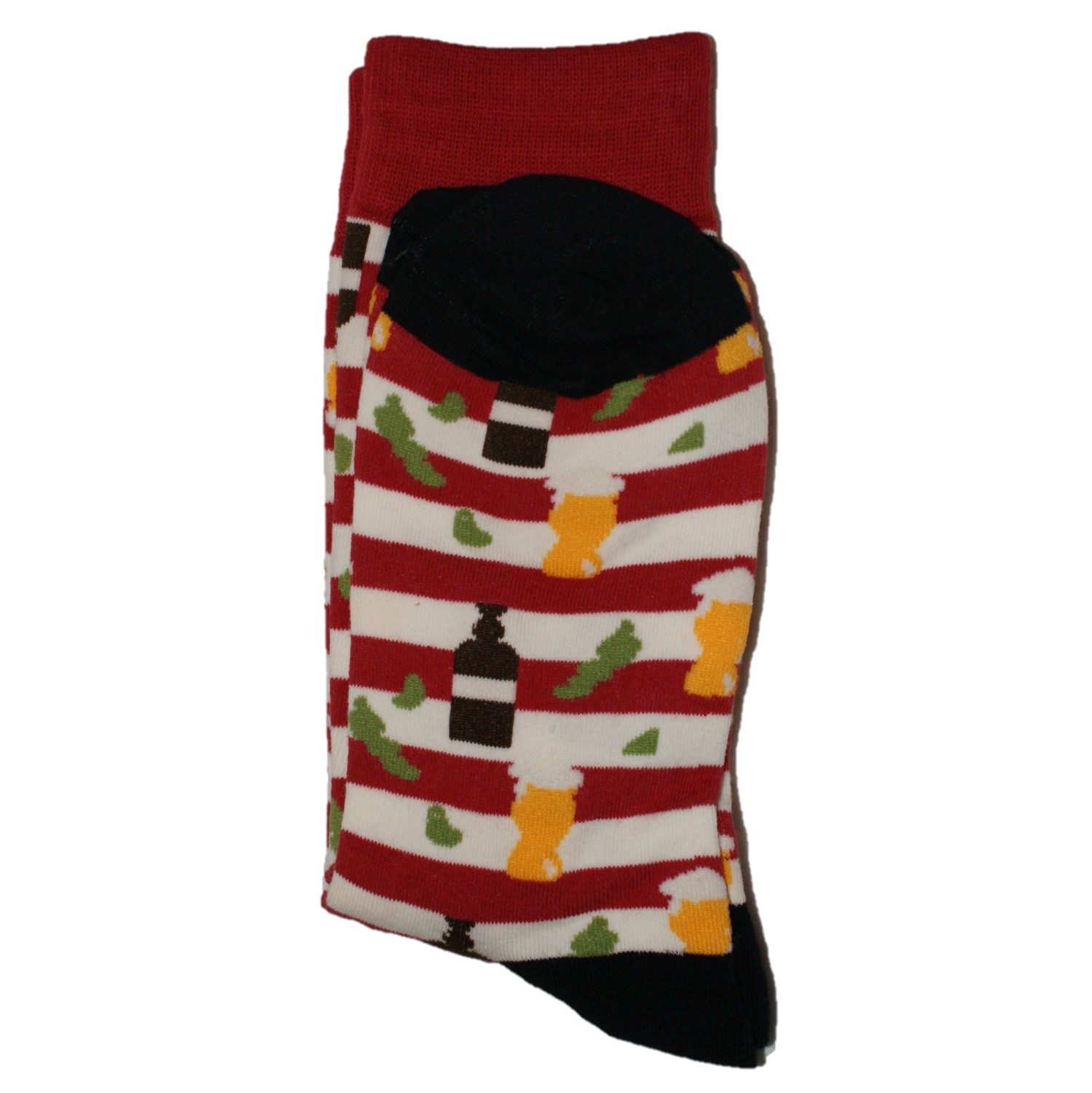 Sokk med Striper  og Øl