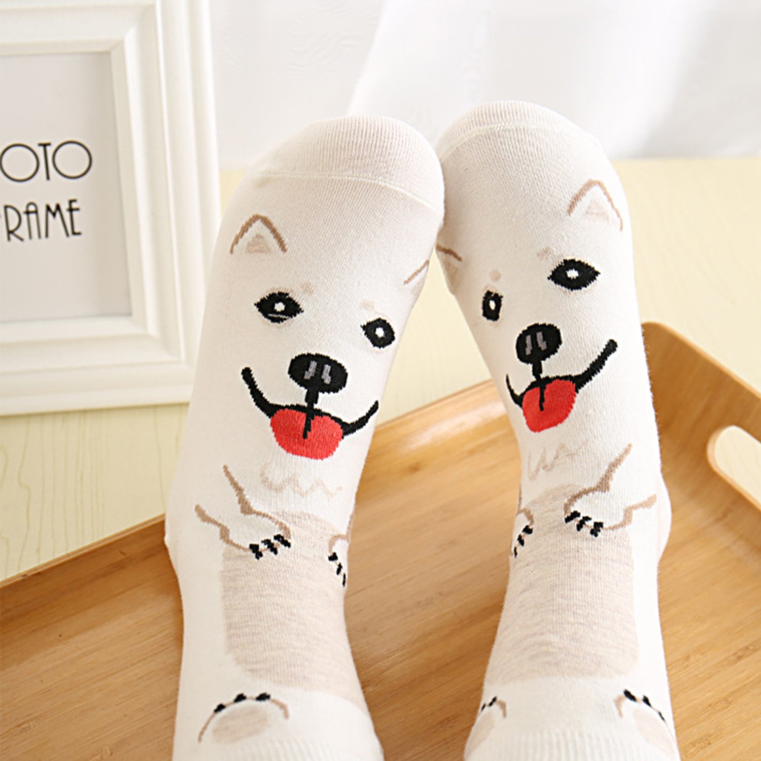 Sokker med Valpemotiv Onesize Bomull Sokker med Valpemotiv Onesize Bomull