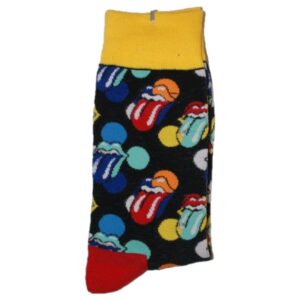 Sokk med tunger i flere farger