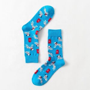 Valp dalmatiner og Brannhydrant sokk