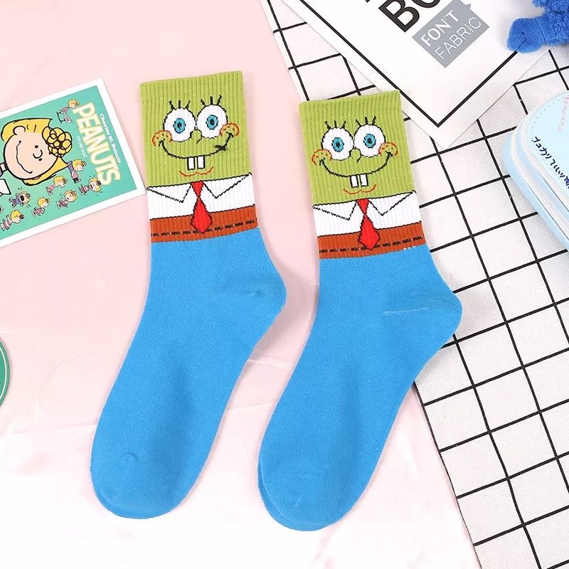 Sokker med Svampebob Karakterer Sokker med Svampebob Karakterer