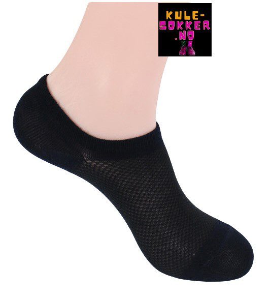 Low cut ankelsokk i pustende bambusfiber