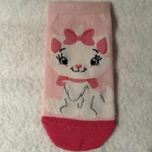 Ankelsokk rosa med søt jentepus